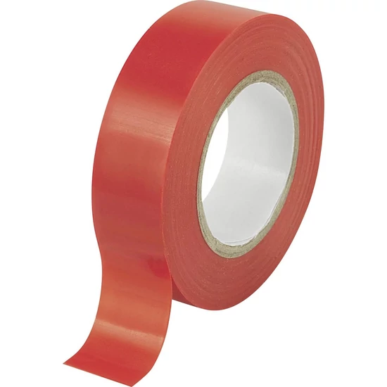 Stalco szigetelőszalag 15mmx10m piros