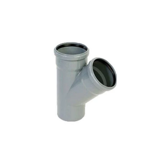 Pipelife Pvc idom 45° 40/32 ág szürke