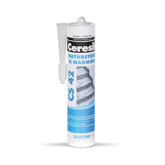Henkel Ceresit CS 42 márvány és természetes kő tömítő szilikon 310ml