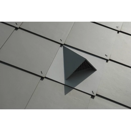 Cembrit alumínium szellőző elem univerzális szürke szellőző keresztmetszet 40cm2