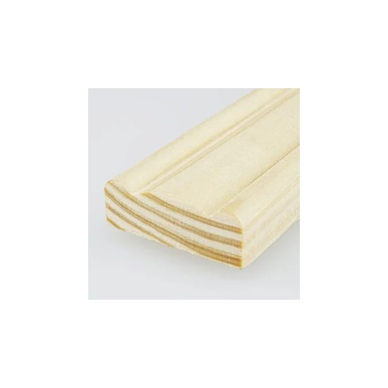 Anro díszítőléc hullám mintás borovi 10x30x2000mm
