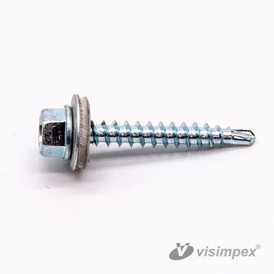 Soroló csavar+EPDM alátét HOR 4,8X35 250db/doboz