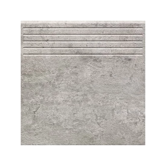 Domino Gris grafit stopnica lépcsőlap 30x30cm