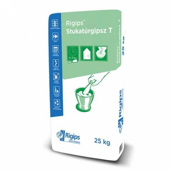 Rigips stukatúrgipsz T 25kg 40 zsák/raklap