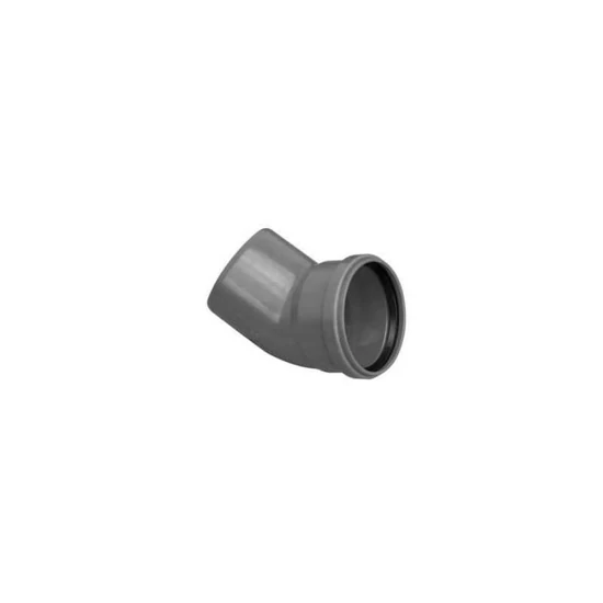 Pipelife Pvc idom 50/45° ív szürke