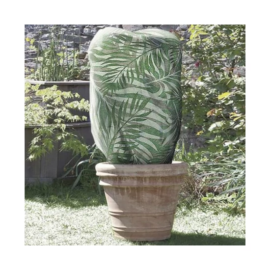 Nortene Hiversac Deco nyomott mintás növénytakaró zsák 0,65x1,5m