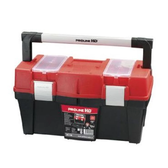 Proline polipropilén szerszámosláda fémcsattal fémkarral HD 18"