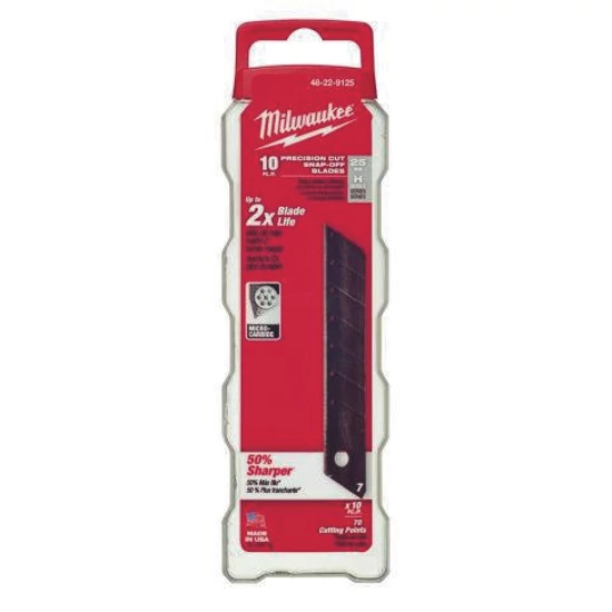 Milwaukee törhető penge 25mm 10db/csomag