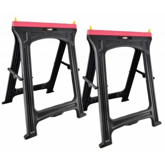 Awtools műanyag összecsukható szerelőbak 775x610x540mm 300kg 2db/csomag