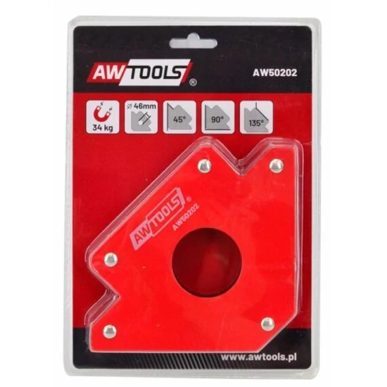 Awtools hegesztőmágnes 122x190x25mm 34,5kg