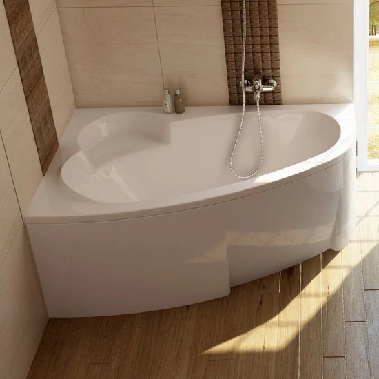 Ravak Asymmetric akrilkád 150x100 balos fehér