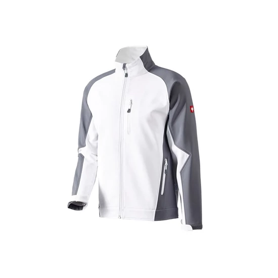 Engelbert Strauss Softshell Jacket dryplexx softlight fehér/szürke M