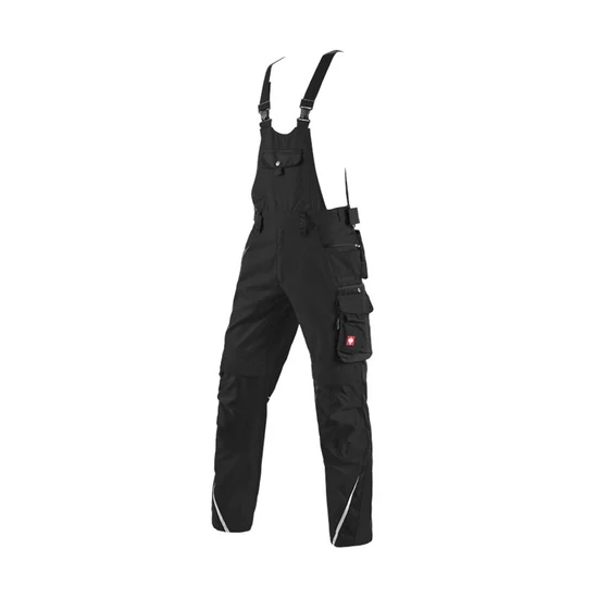 Engelbert Strauss Bib&brace e.s.motion téli kantáros nadrág fekete 56