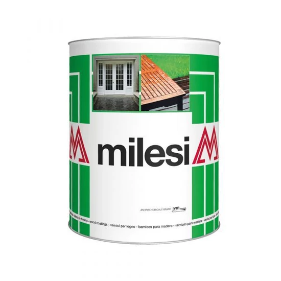 Milesi kültéri vízesbázisú fedőlakk ecseteléshez XGC43/M 5Kg