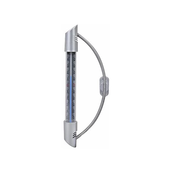 Hőmérő rozsdamentes acél 230mm design
