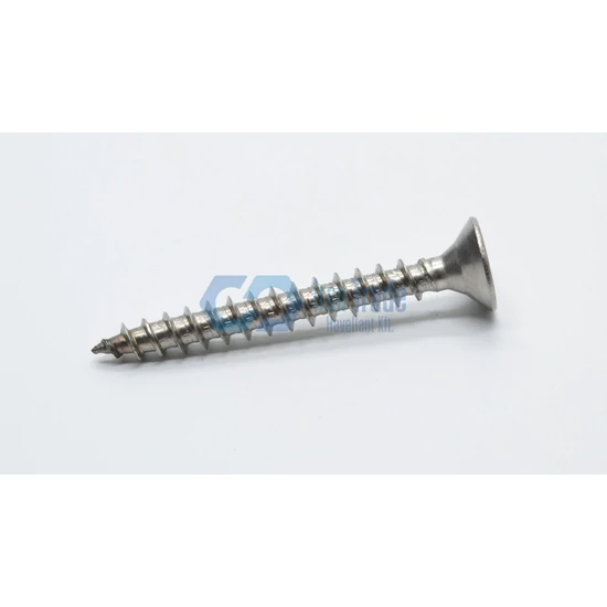 Faforgácslap csavar SF PZ TM A2 rozsdamentes 5x50 200db/doboz