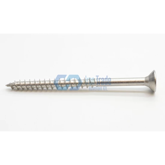 Faforgácslap csavar SF PZ RM A2 rozsdamentes 5x50 200db/doboz