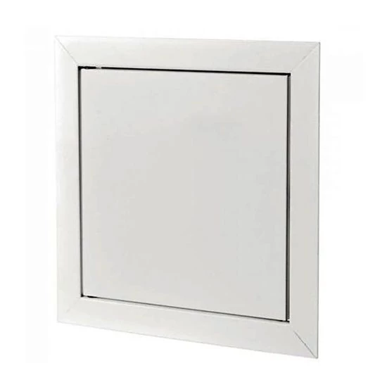 Fém szervízajtó 150x150mm fehér mágneses