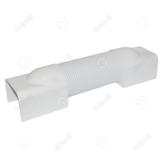 Dekorcsatorna flexibilis elem 90x65mm