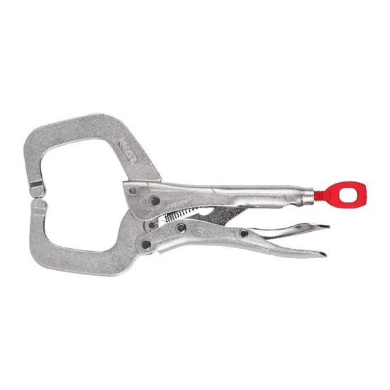Milwaukee TORQUE LOCK C-alakú önzáró fogó, gömbölyű pofákkal 6"