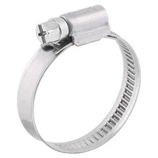 Tömlőbilincs 10-16/9mm W2 rozsdamentes 50db/csomag
