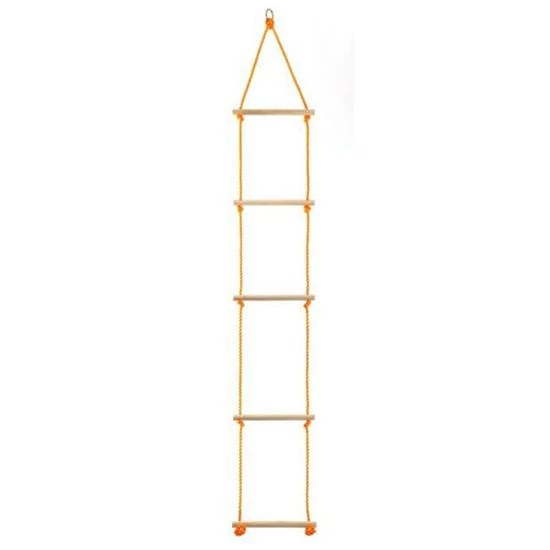 Kötéllétra 170cm 5 fok fából