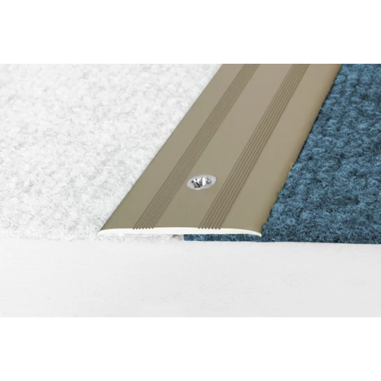 Profilplast furatos összekötő 35mm eloxált matt pezsgő 2,7m