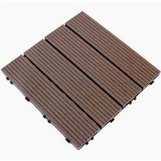 WPC teraszburkolat HomeBoard Neo 3D csokoládébarna 01