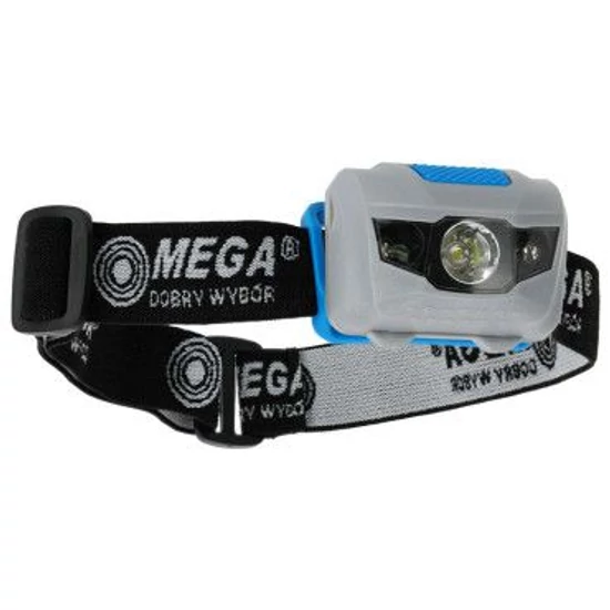 Mega fejlámpa LED 100 lumen 3XAAA
