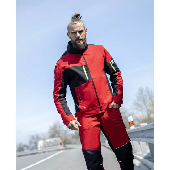 Ardon 4XSTRETCH munkavédelmi kabát piros XL