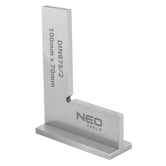 Neo tools talpas precíziós derékszög 100x70mm