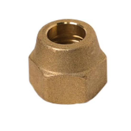 Rézcső hollander 1/2"-12mm (3/8"-10mm-es furattal)
