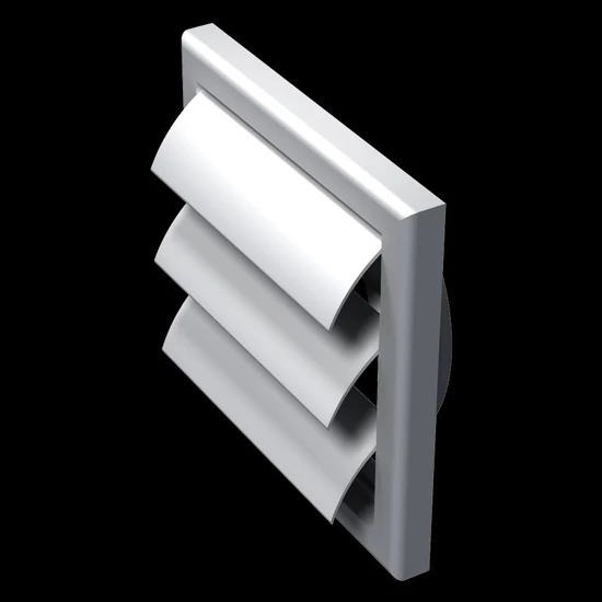 Vents MV120 VJ ABS szellőzőrács 187x187cm 125mm csőcsatlakozóval