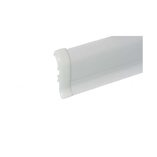Salag NGF 56mm PVC padlószegély gumis szegéllyel 2,50m/szál fehér