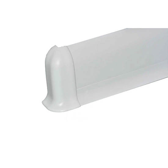 Salag NG 56mm PVC padlószegély külső sarokelem fehér