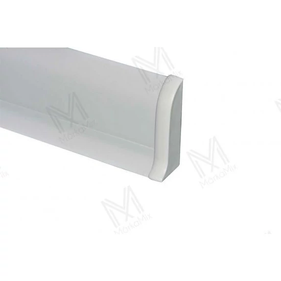 Salag NG 56mm PVC padlószegély végzáróelem jobbos fehér