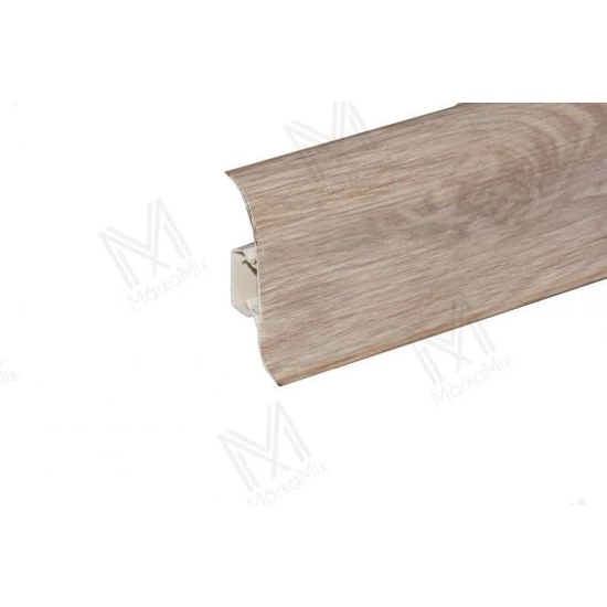 Salag NG 56mm PVC padlószegély gumis szegéllyel 2,50m/szál burgundi tölgy