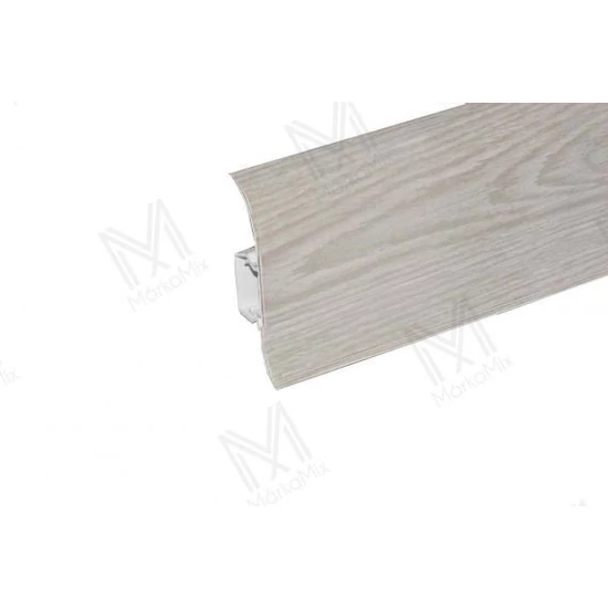 Salag NGF 56mm PVC padlószegély gumis szegéllyel 2,50m/szál sarkvidéki tölgy