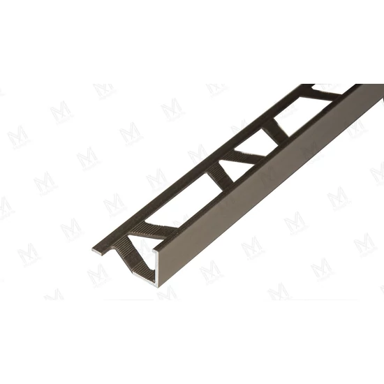 MM aluminium élvédő L profil 8mm eloxált pezsgő 2,5m