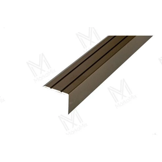 MM alumínium lépcsőprofil eloxált pezsgő 25x20mm 2,7m