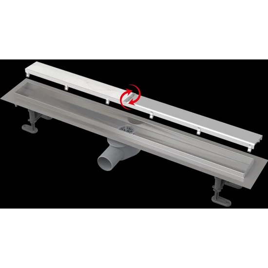 Alcaplast APZ13-DOUBLE9 Zuhanyfolyók 650mm