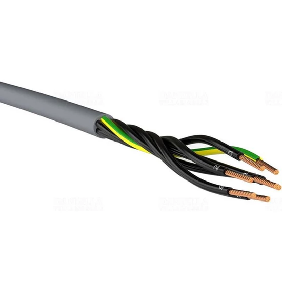 Vezérlőkábel YSLY-Jz 7x 1 szürke (0) 300/500V