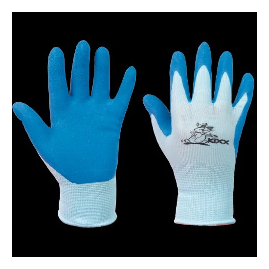 Cerva Chunky nylon/latex kesztyű kék 4