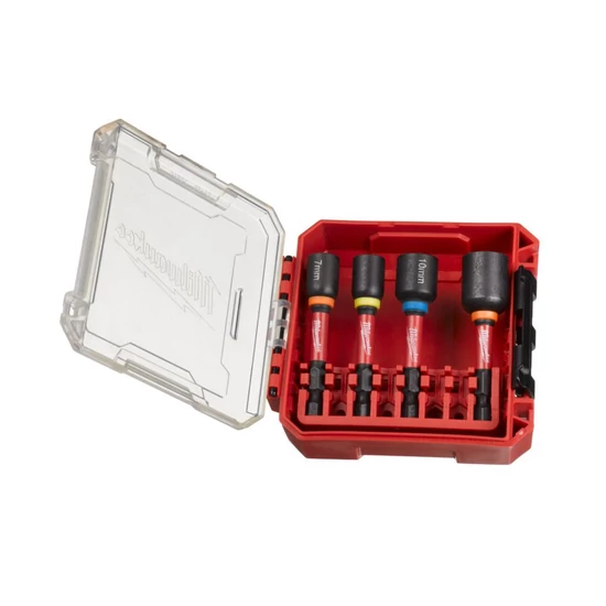 Milwaukee mágneses gépi dugókulcs készlet Shockwave Impact Duty™ 1” Hex 4 részes