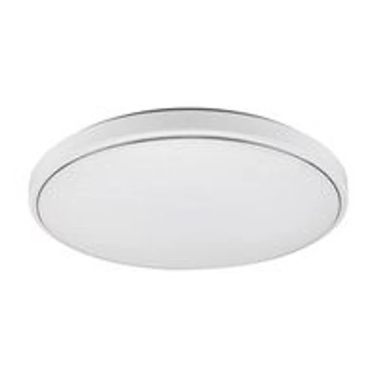 DeLux Jazzy LED IP44 mennyezeti lámpa 4000K 24W 1920lm 380mm kerek csillogó búra