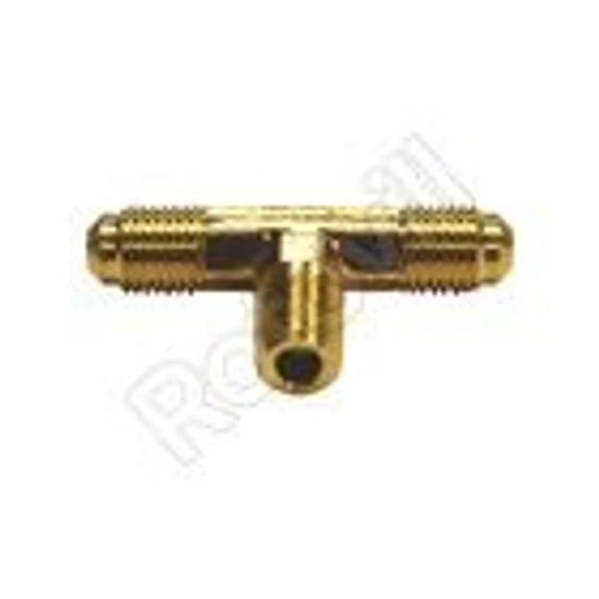Rézcső közcsavar T-idom 1/4"x1/4"x1/8"NPT