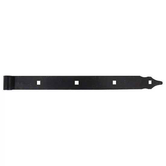 Kapupánt csapos fekete 500x35x4mm erősített d=13mm