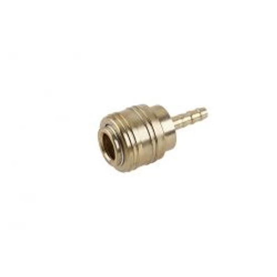 Réz gyorscsatlakozó tömlőhöz 1/4" 6mm