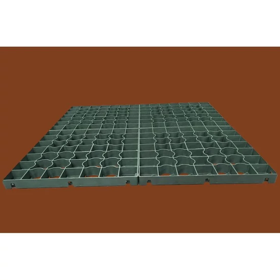 Gyeprács HDPE 4x50x50cm zöld