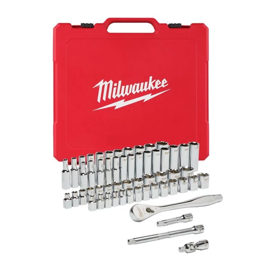 Milwaukee 3/8" Racsnis dugók. klt. met/col 56 rsz.